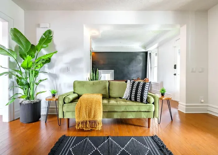 Bamboo By Jungle House Near Convention Center Osu & Nationwide Arena Walk To High Street Downtown & Short North 5 800 Reviews Private Parking Сasa de vacaciones Columbus