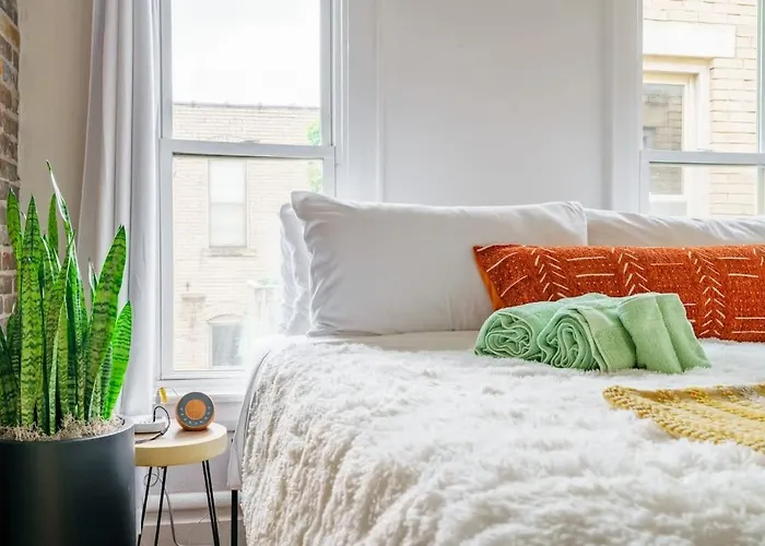 Сasa de vacaciones Bamboo By Jungle House Near Convention Center Osu & Nationwide Arena Walk To High Street Downtown & Short North 5 800 Reviews Private Parking Columbus